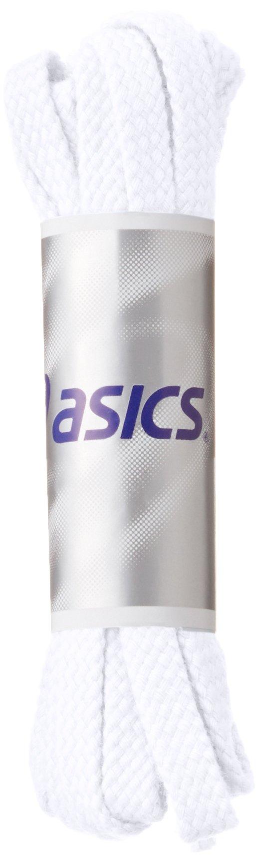 [ASICS] Shoelaces Flat Shoelaces*Thick Type A White 130