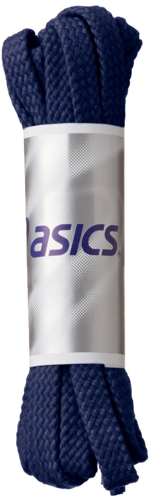 [ASICS] Shoelaces Flat Shoelaces*Thick Type A Navy Blue 130