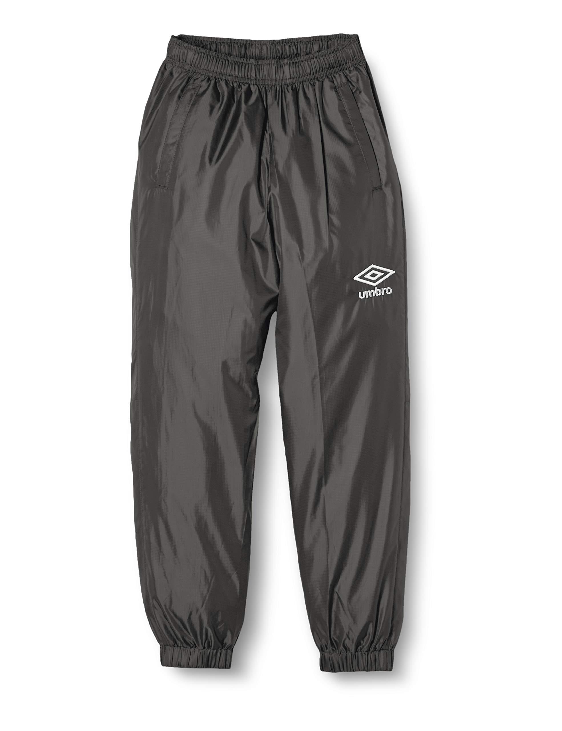 [Umbro] Windbreaker Soccer Long Pants Training Pants Windproof Water-Repellent Junior Kids Children's BLK2 120