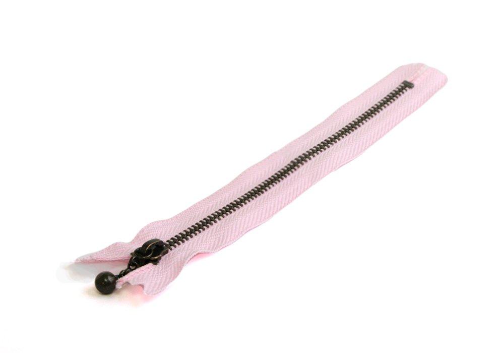 Y.K.K. Snap Fastener 30cm 10-Pack Pink 3GKB30-512