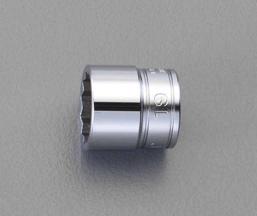 ESCO 3/8" Square Drive x 24mm Socket EA618PL-24 [Other]