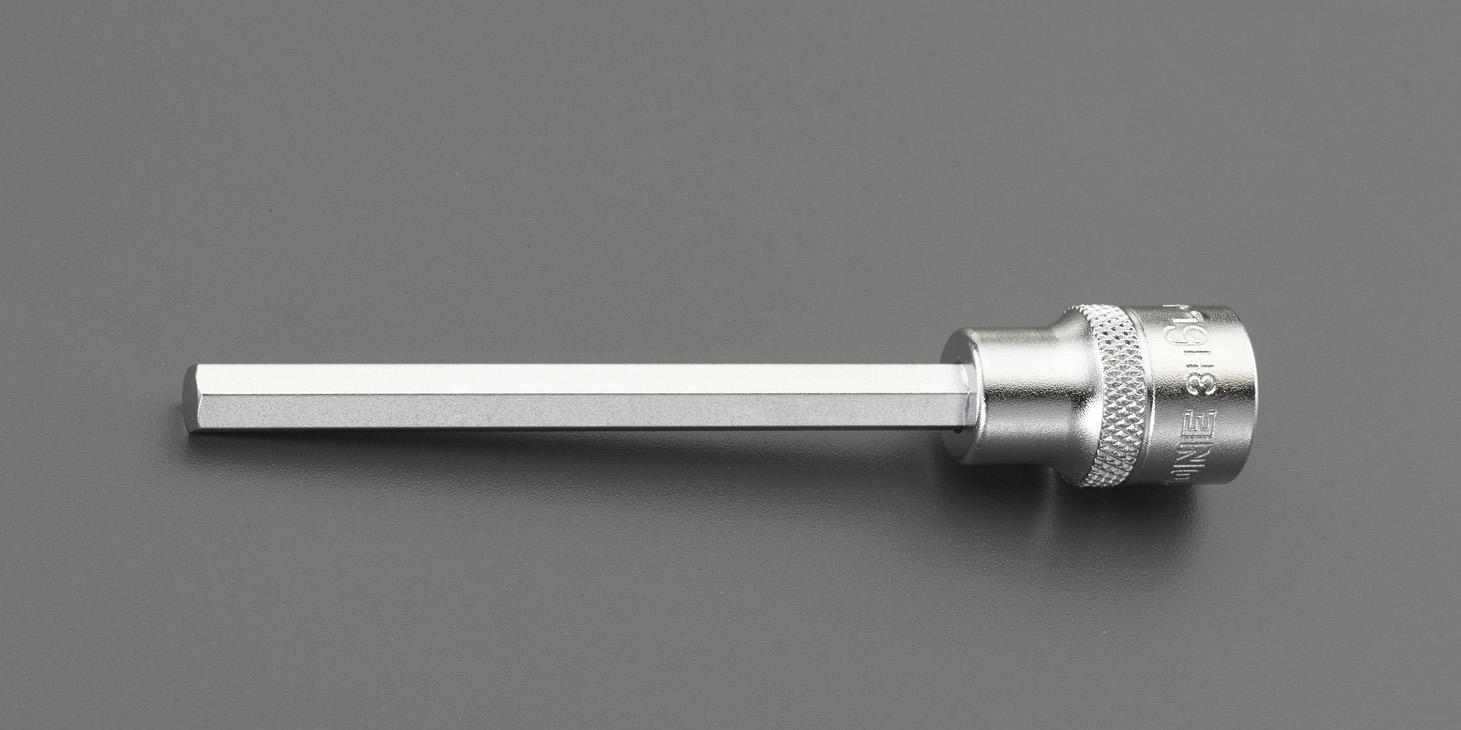 “3/8” “DR/6x100mm [INHEX] Bit Socket”