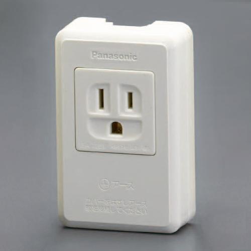 125V/15A Square Outlet (Single-Socket/With Ground)