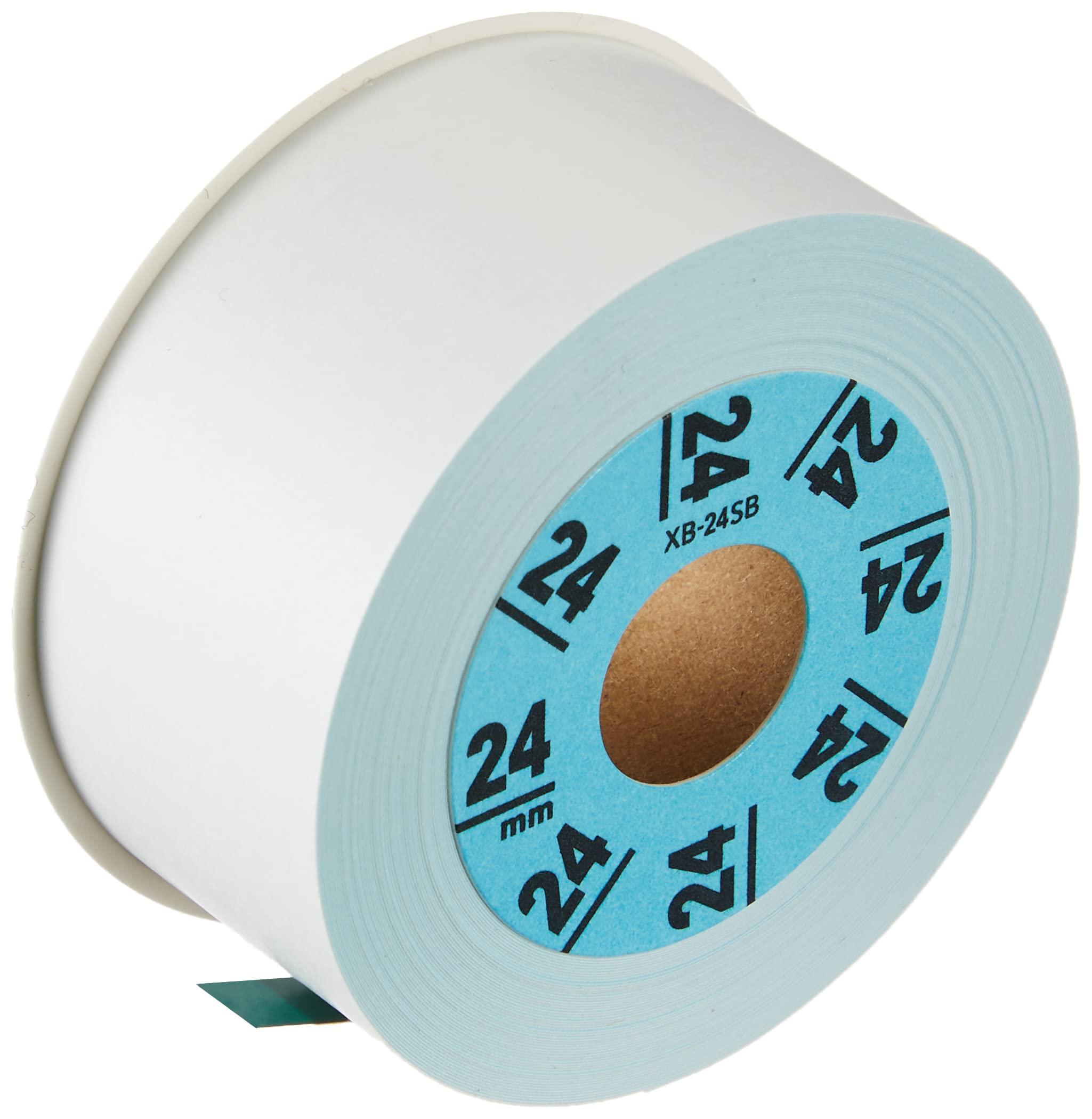 Casio LabelWriter Latico Refill Tape Light Blue with Black Text 24mm XB-24SB