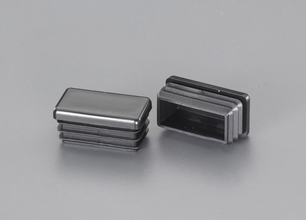 30x20mm Square Protective Cap (Black / 4 pieces)