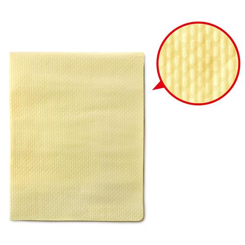430x325mm Synthetic Chamois Cloth (Yellow)
