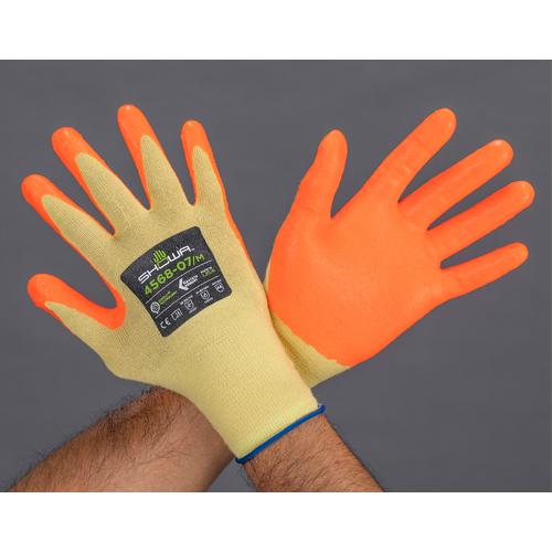 [S] Gloves (Cut-resistant/Flame-retardant/Kevlar/Nitrile rubber) Yellow S