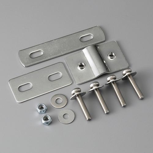 ESCO Bicycle Basket Mounting Bracket (Front/W Bracket/Stainless Steel) EA986YF-54
