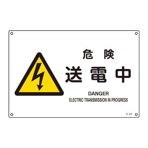 JIS Safety Sign [Danger: Power Transmission in Progress]