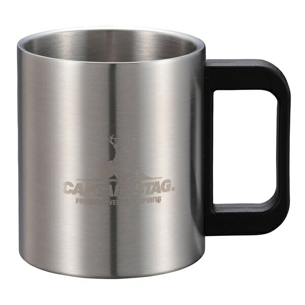 CAPTAIN STAG Outdoor Cup Mug Tumbler 350ml Double Stainless Steel Vacuum Insulated NEW Freedom UH-2012