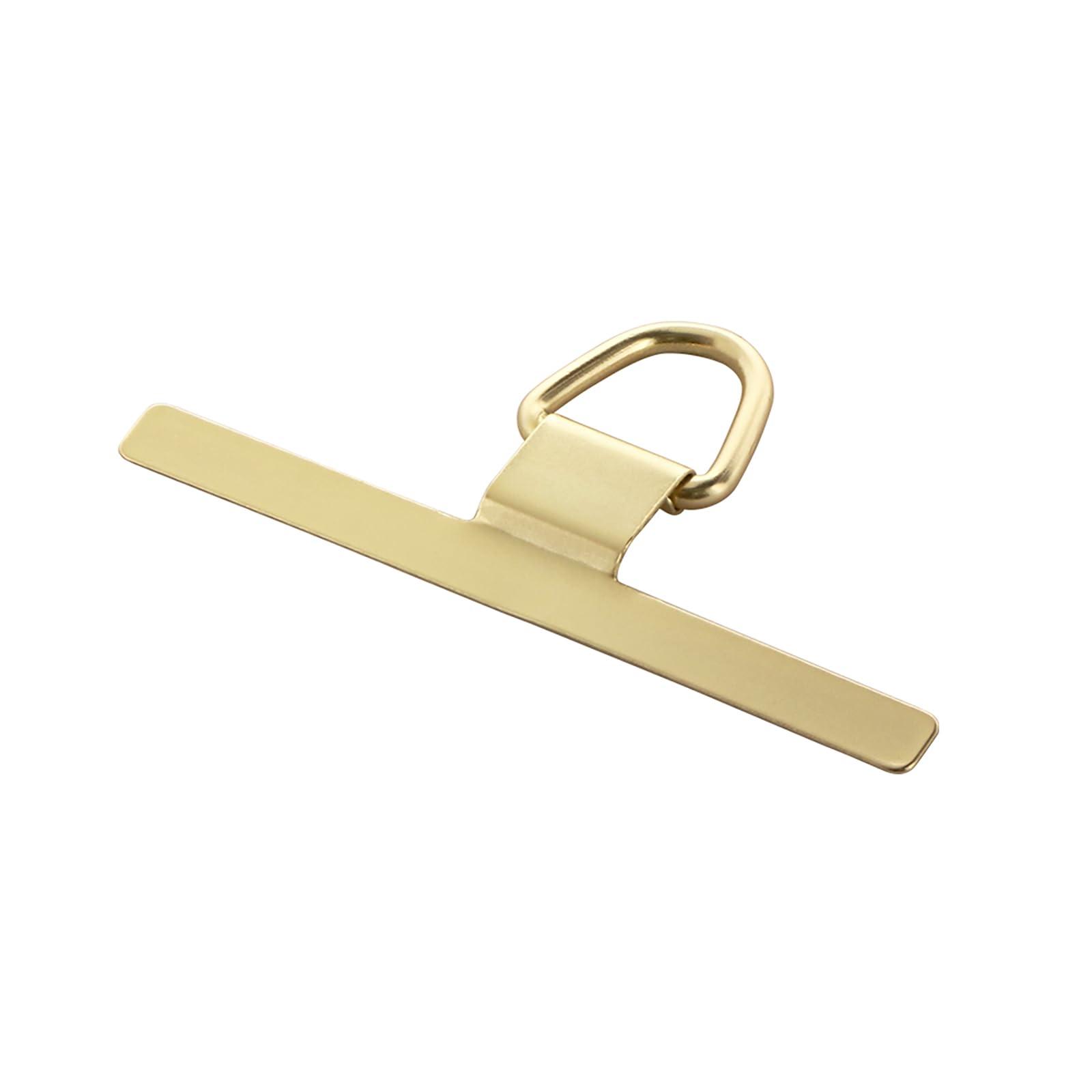 LEPLUS NEXT Smartphone (Universal) Strap Sheet Clip-On Sheet Stainless Steel Type Gold LN-SH04STGD