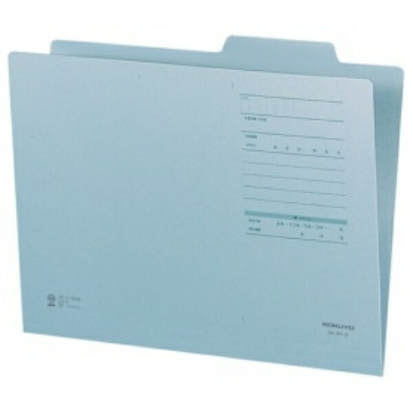 KOKUYO File Individual Folder A4 Blue 10 Sheets A4-IFF-BX10