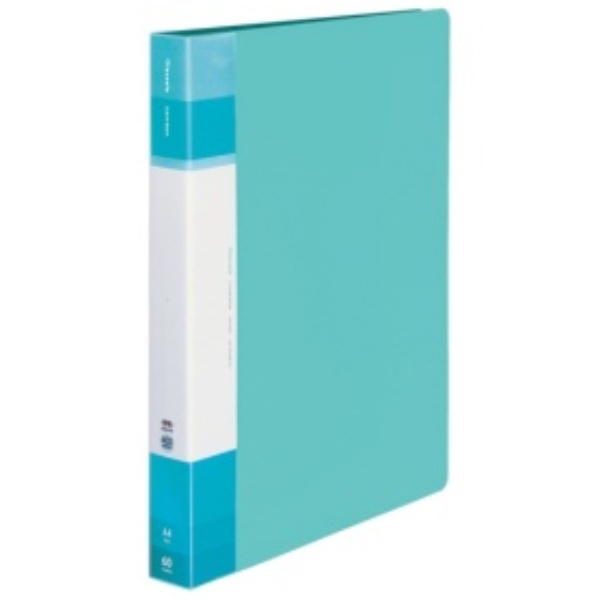 KOKUYO File Clear Book Glassel Fixed Type A4 60 Sheets Light Blue Ra-GLB60LB