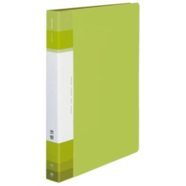 KOKUYO File Clear Book Glassel Fixed Type A4 60 Sheets Light Green La-GLB60LG