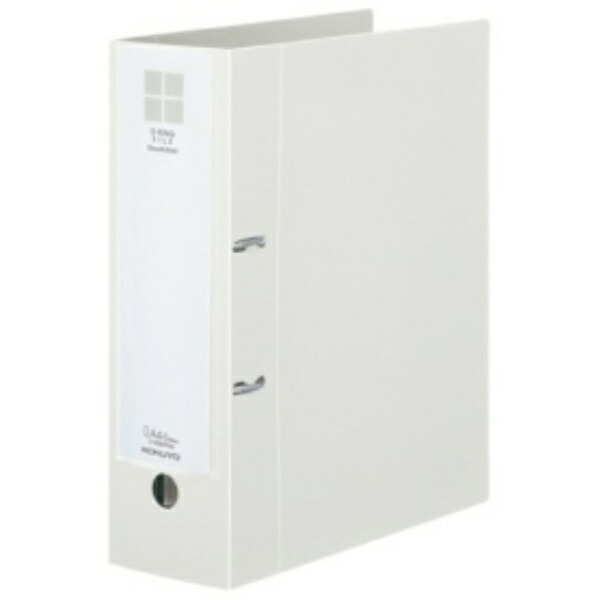 KOKUYO D-Ring Binder Smooth Style A4 2-Hole 700-Sheet Capacity Off-White F-UDS470W