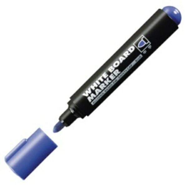 KOKUYO Whiteboard Marker Medium Blue Commercial Pack PM-B102NB 1 Box (10 Pens)
