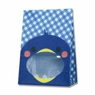 Shimojima Heiko Paper Bag with Window Packun Bag S1F Penguin 50 Sheets 004082101 Width 120 × Depth 65 × Height 175 mm