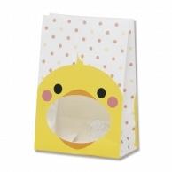 Shimojima Heiko Paper Bag with Window S1F Chick 12x6.5x17.5cm 50 Sheets 4082104