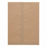 Shimojima Heiko Paper Bag Patterned Small Bag No Flap H8 Unbleached Kraft 20.5x28cm 100 Sheets