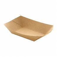 HEIKO Paper Tray Kraft Food Tray Deep Type M 100 Sheets