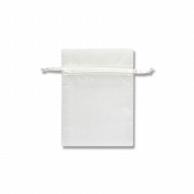 HEIKO Organza Bags Flat Pouch Type S Ivory 10-Pack 008705024