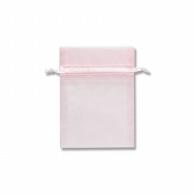 Shimojima HEIKO Organza Bag Flat Pouch Type S Pink 10-Pack 008705025