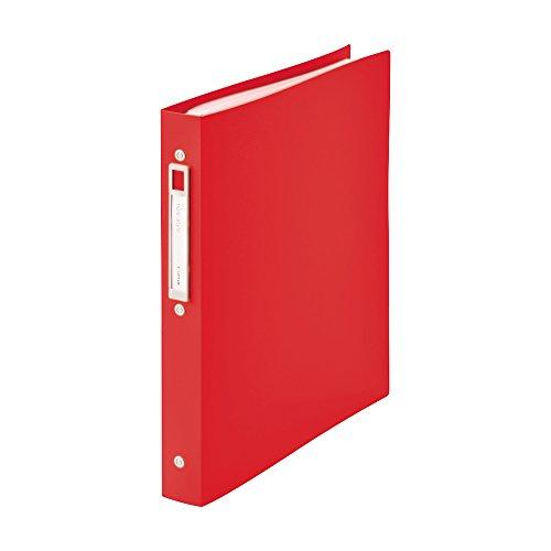 Rihitora Clear Book Refillable A4 20-Pocket Red N7683-3