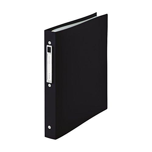 Rihitora Clear Book Refillable A4 20-Pocket Black N7683-24