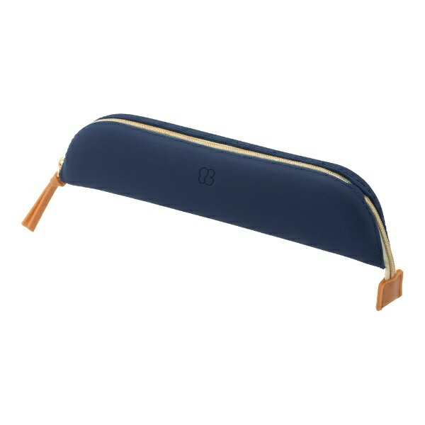 Rihitora Tray Pen Case Bloomin Navy Blue A7730-11