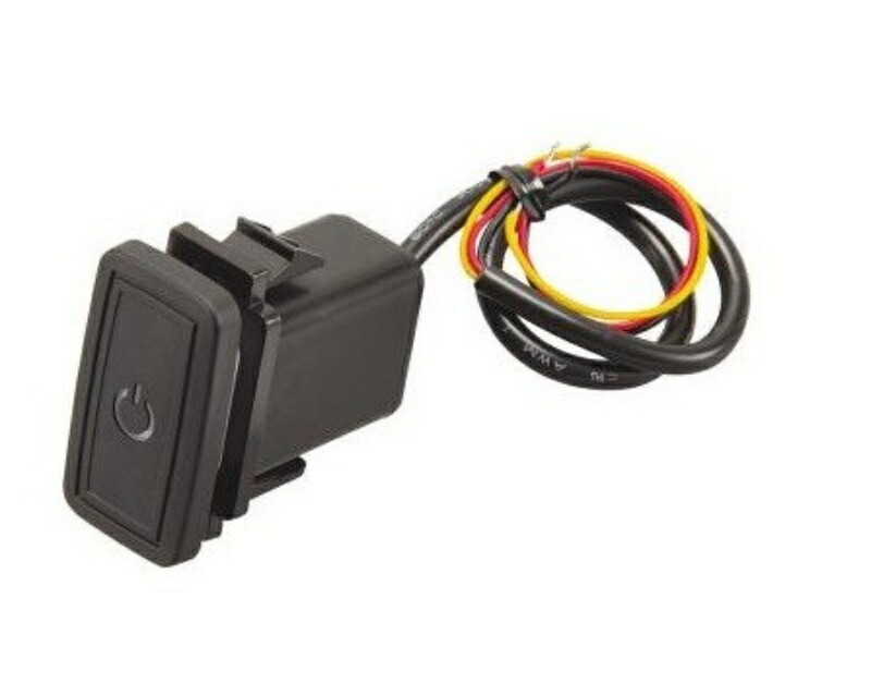 Amon Push Switch (for Toyota/Daihatsu vehicles) ON-OFF DC12V・500mA Light color: White 3217
