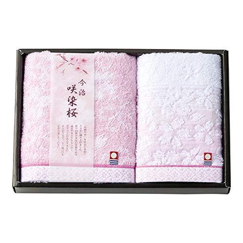 Imabari Towel Imabari-made Towel Sakizome Sakura Face Towel & Wash Towel B9052019