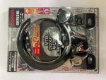 GORIN CTB/MTB Ring Lock with Helmet Lock Function GR753HL-KV V-Brake Specification Key-Type Black