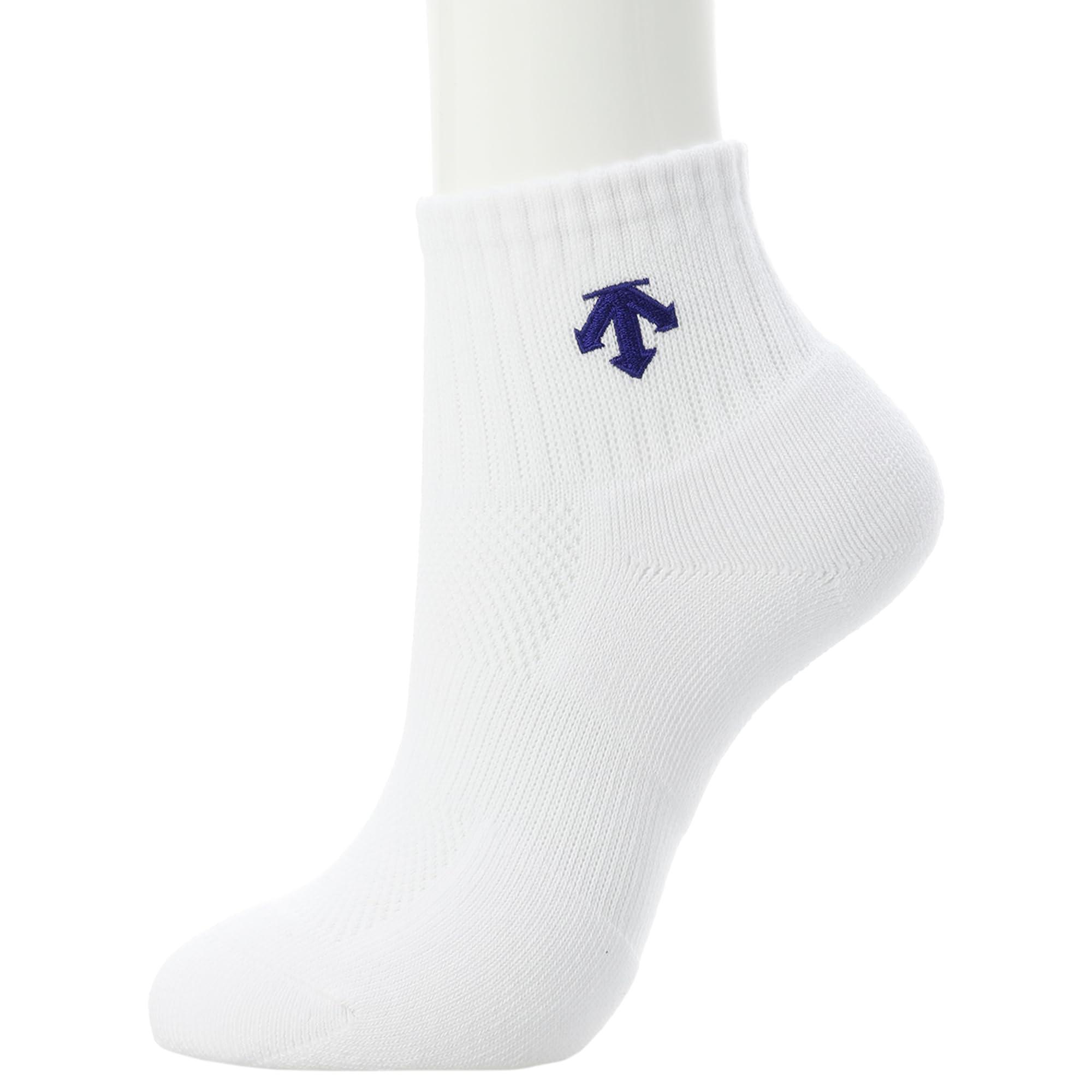 [Descente] Socks Volleyball Training Super Short Socks Antibacterial Odor Control Made in Japan MADEINJAPAN WAB(DVB-9640B) 20-23