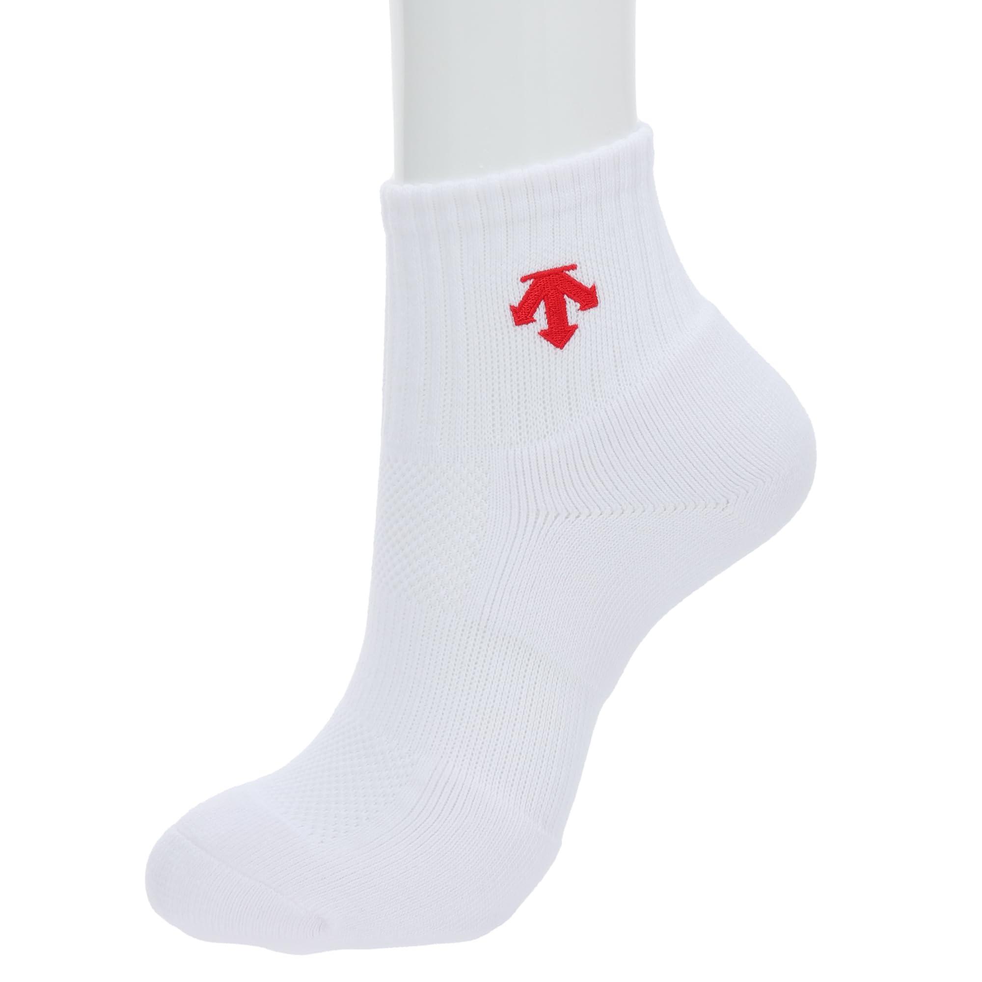 [Descente] Socks Volleyball Training Super Short Socks Antibacterial Odor Control Made in Japan MADEINJAPAN WRD(DVB-9640B) 28-31