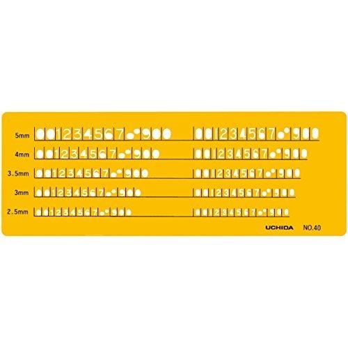 Uchida Template NO-40 Digital Ruler