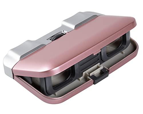 Kenko Binoculars Pliant Opera Glasses 3×25 Slim 3x Magnification 25mm Objective Lens Thin Foldable Pink 417515