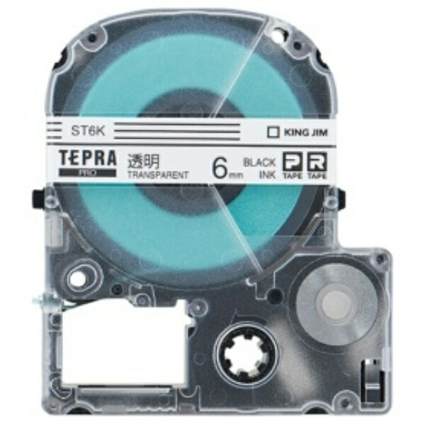 King Jim P-Tape Eco Pack Transparent Clear 6 ST6K-5P
