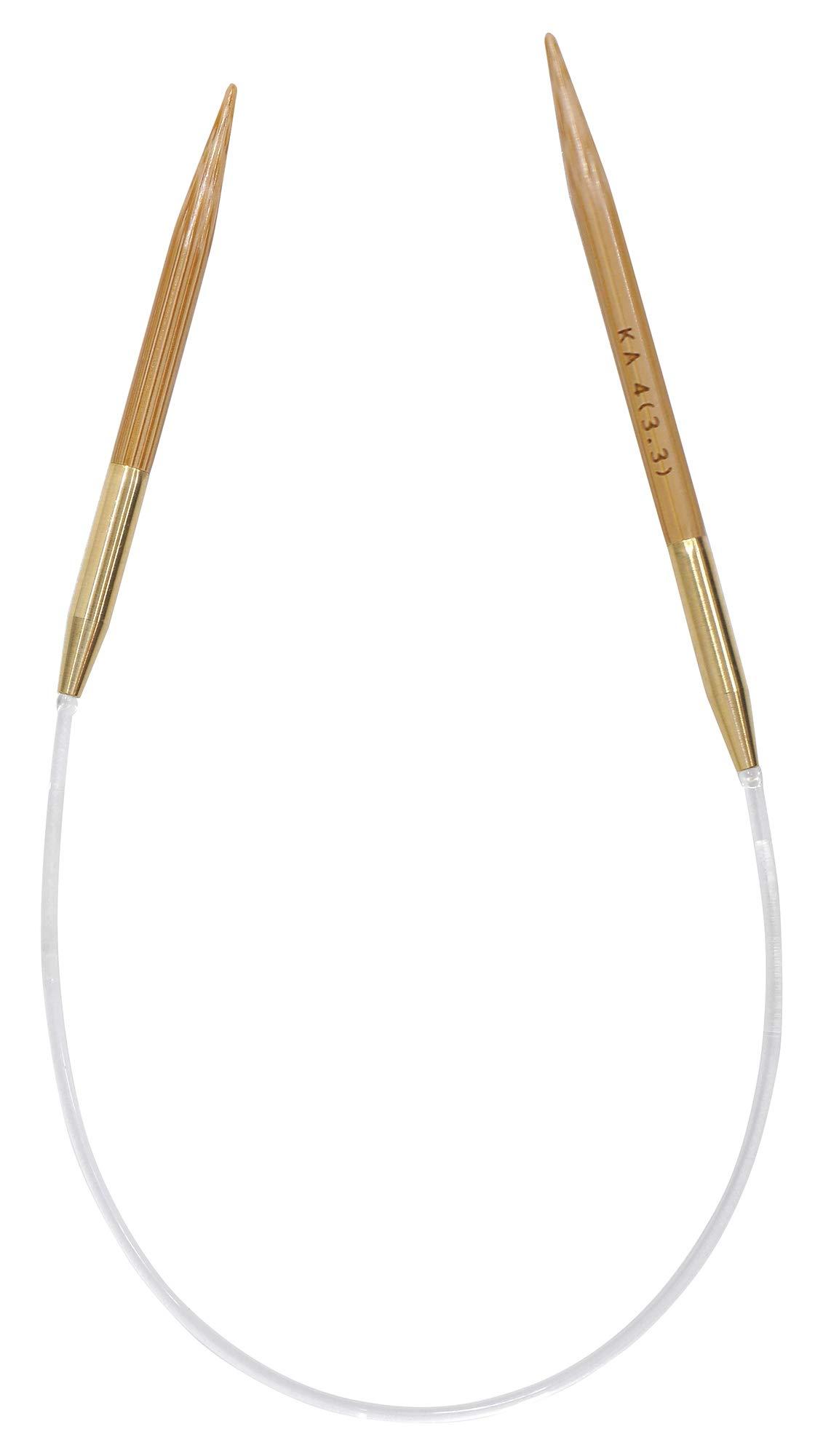 Kinki Knitting Needles Seeknit Umber Asymmetric Circular Needles 23cm Size 4 56064