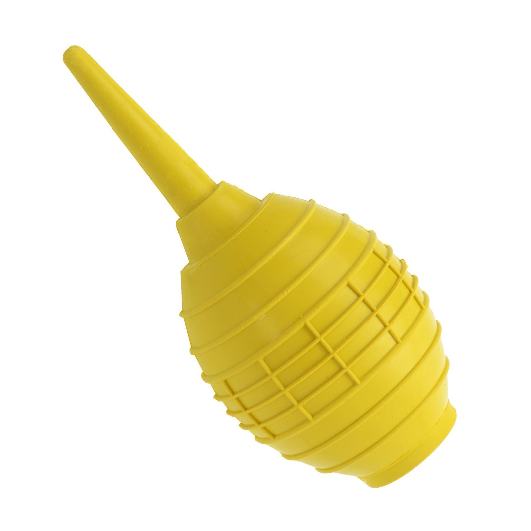 Etsumi Jet Blower 2N The classic among classics Easy-to-use, convenient size Made with high-quality natural rubber Yellow VE-5377