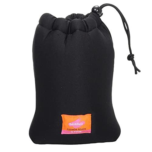 [Etsumi] Camera Case Extra Thick Cushion Lens Pouch 10mm Urethane VE-5339 Black