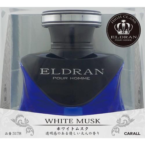 Okamoto Industries (CARALL) Car Air Freshener Elduran Night Clip-On Type White Musk 128ml 3178