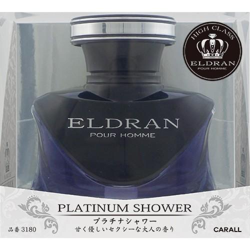 Okamoto Industries (CARALL) Car Air Freshener Elduran Night Platinum Shower 128ml 3180 Black