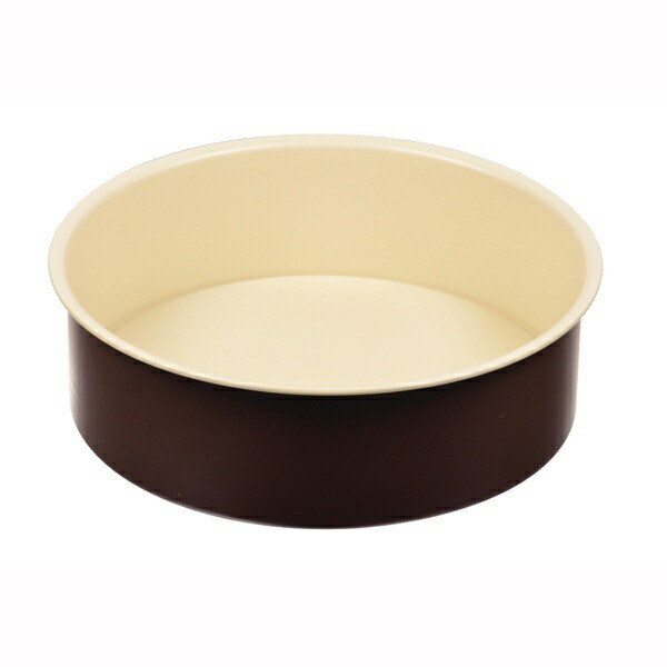 Pearl Metal Raffine Teflon-Coated Decorative Cake Pan 18cm with Removable Bottom D-6103