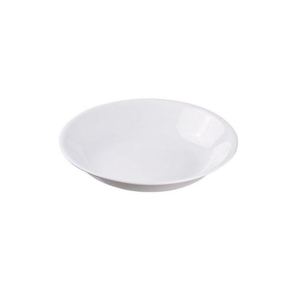 Corelle Plate Dish Outer Diameter 21.5cm × Height 4cm Shatter-Resistant Lightweight Winter Frost White Deep Dish J420-N CP-8924