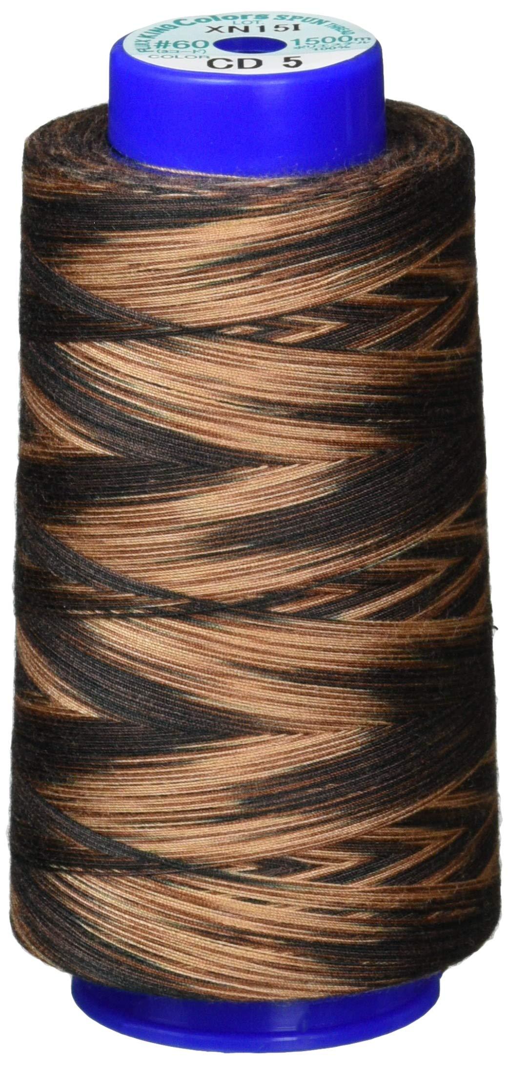 FUJIX King Colors Spun Sewing Thread Gradient-Dyed Sewing Thread #60 1500m [22] FK4826-5