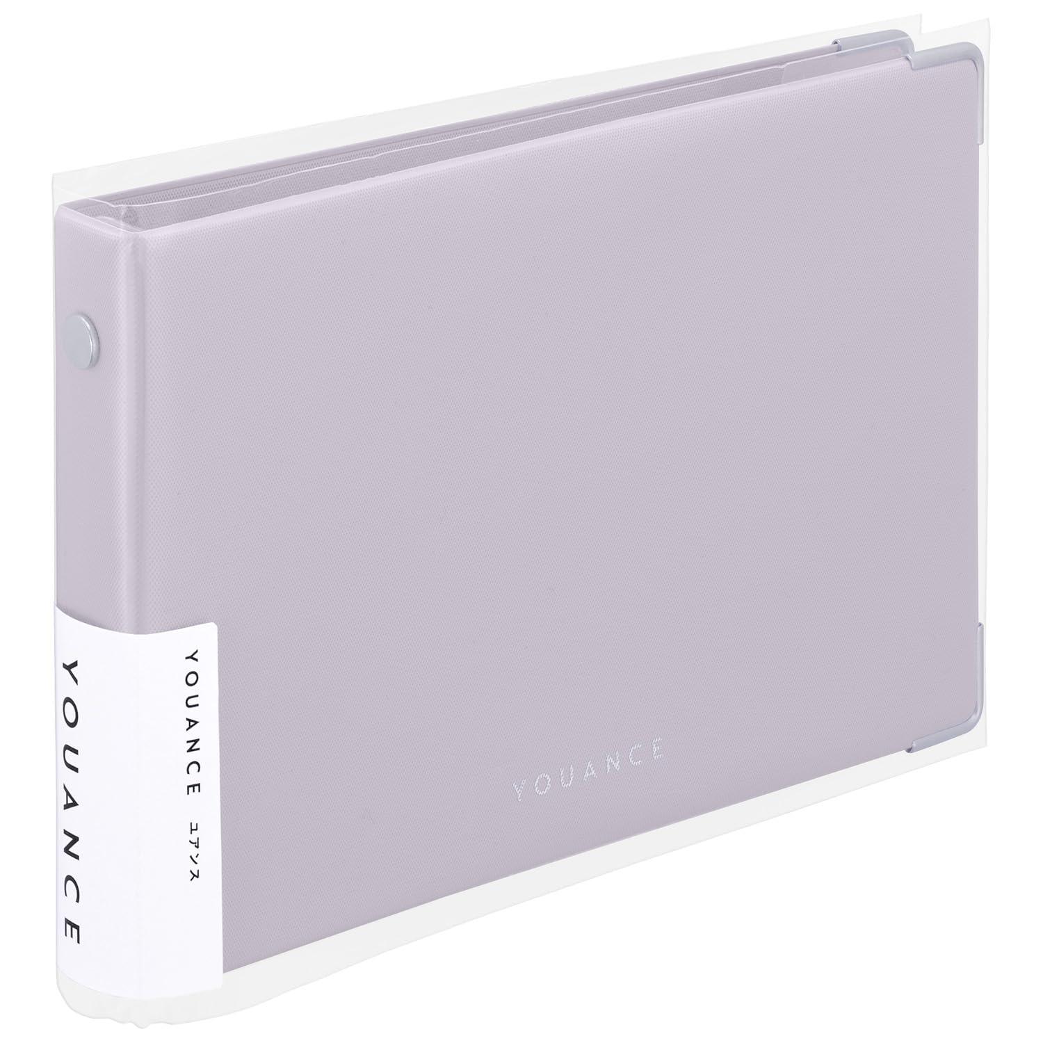 Maruman Loose-Leaf Binder Yuans Mini 5-Hole Light Purple FM64-30