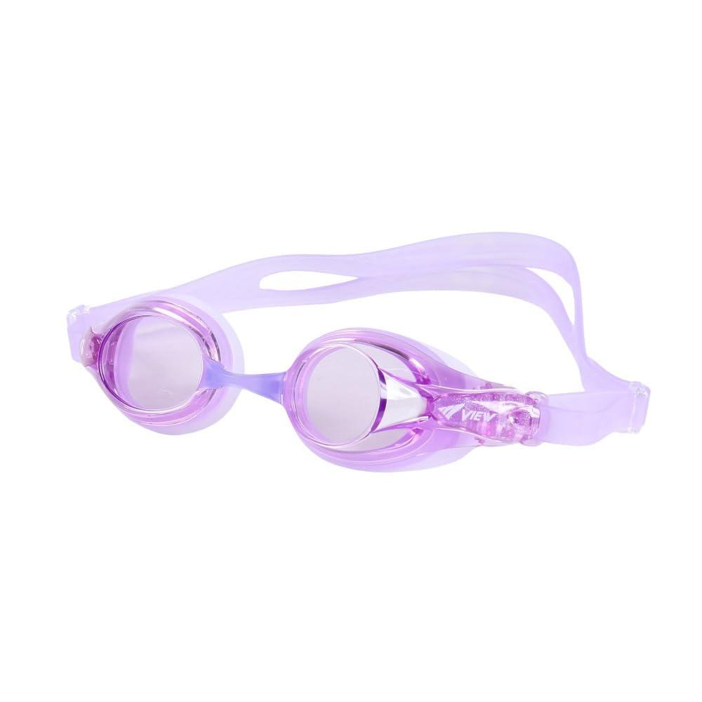 VIEW Junior Swimming Goggles for Elementary School Students Antibacterial Goggles SWIPE V722EJSA LV (Lavender/FF/Jr)