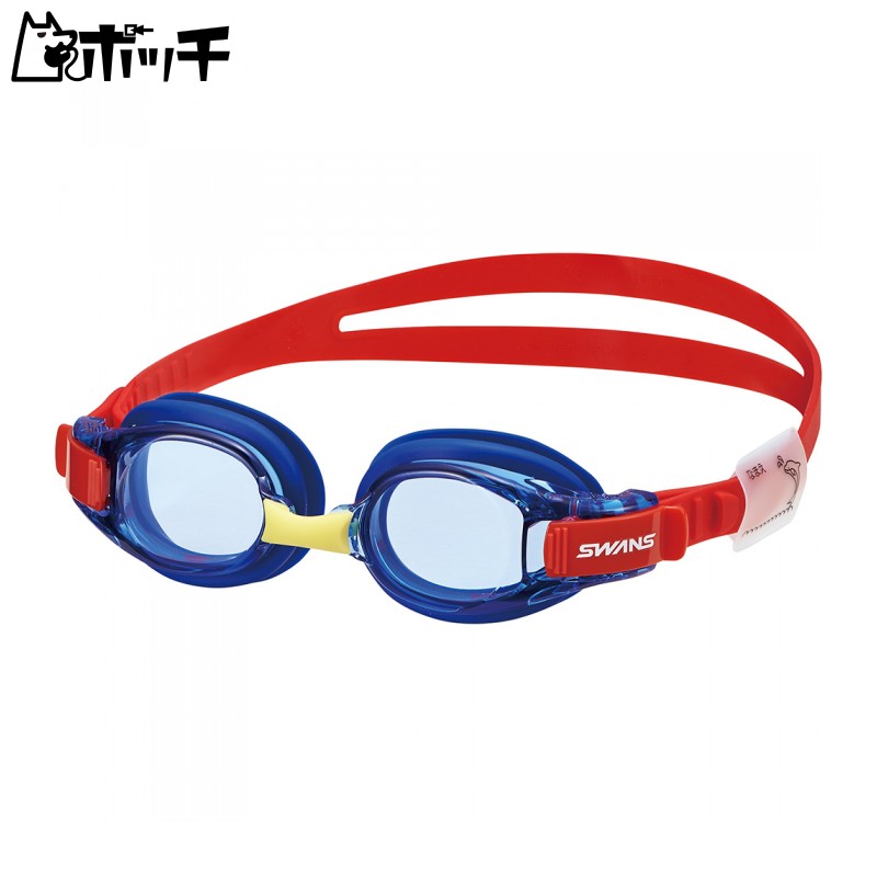 [Swans] Made in Japan Swimming Goggles SJ-8N BL Blue Children's Size 3-8 Years