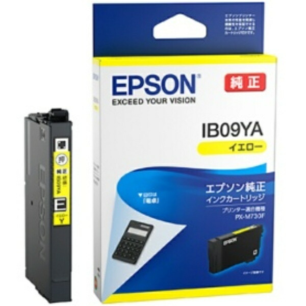 Epson Ink Cartridge Yellow IB09YA 1 piece