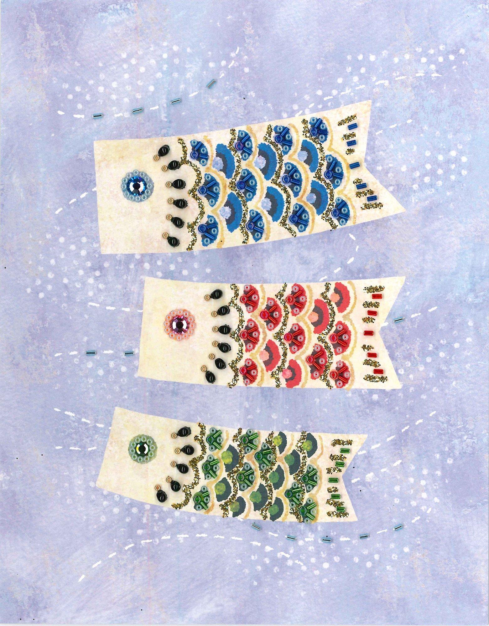 MIYUKI Bead Decoration Kit: Koi Nobori (May) BHD-88